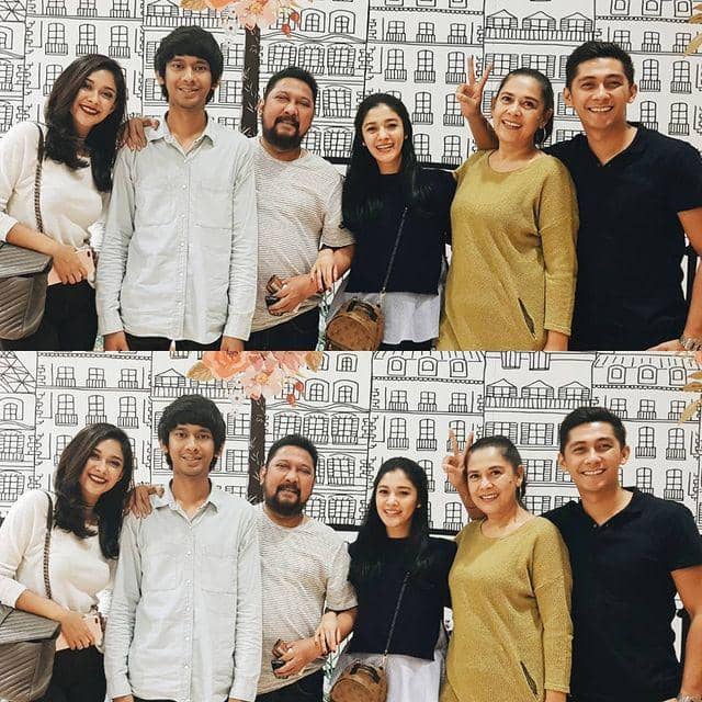 Keluarga Jamal Mirdad dan Lydia Kandou (instagram.com/naymirdad)
