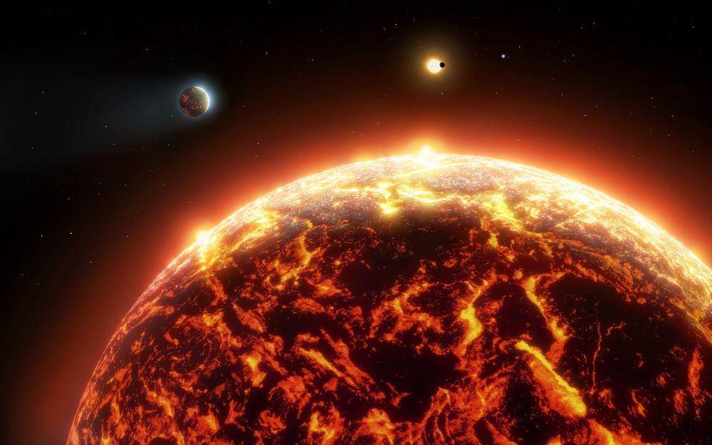 Ilustrasi pembentukan awal planet di tata surya kita. (medium.com/Mark A. Garlick)