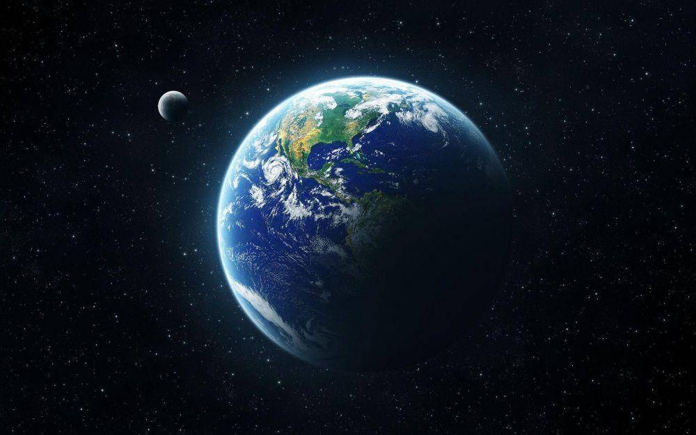 ilustrasi planet Bumi (wallpaperaccess.com)
