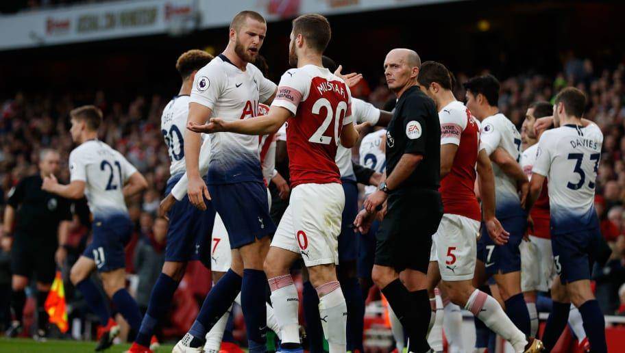 potret laga Arsenal vs Tottenham (90min.com)