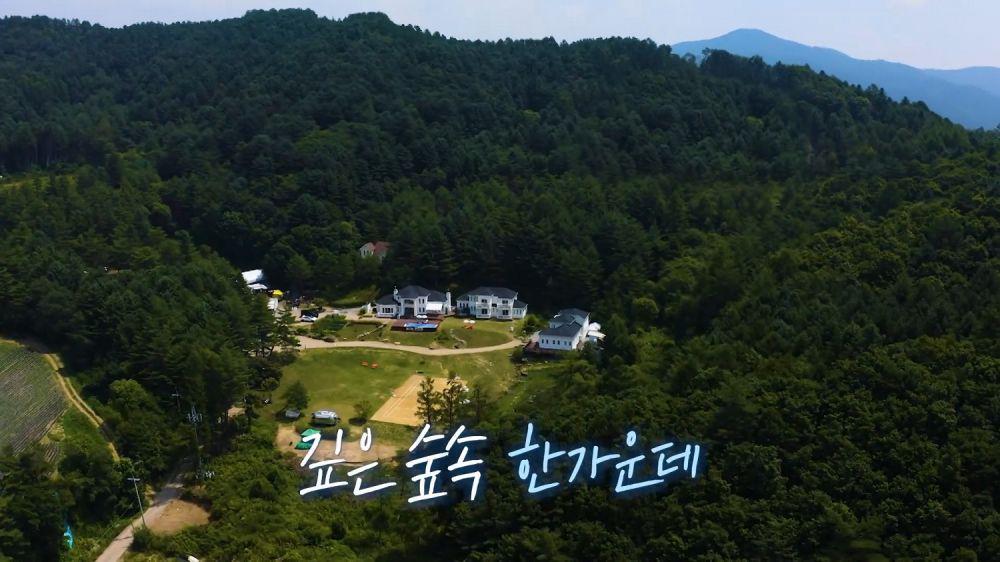 Rumah BTS terletak di tengah-tengah hutan pinus (youtube.com/INTHESOOPTV)