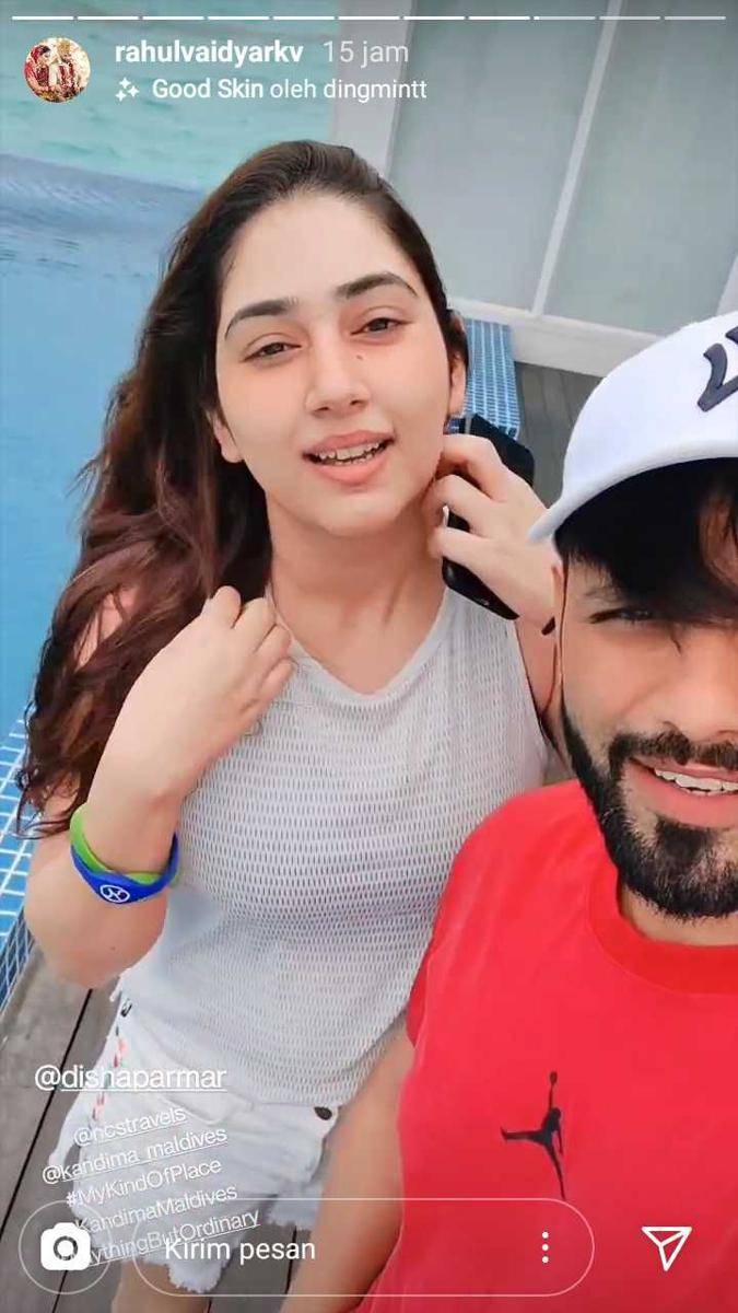 Disha Parmar dan suami (instagram.com/rahulvaidyarkv)