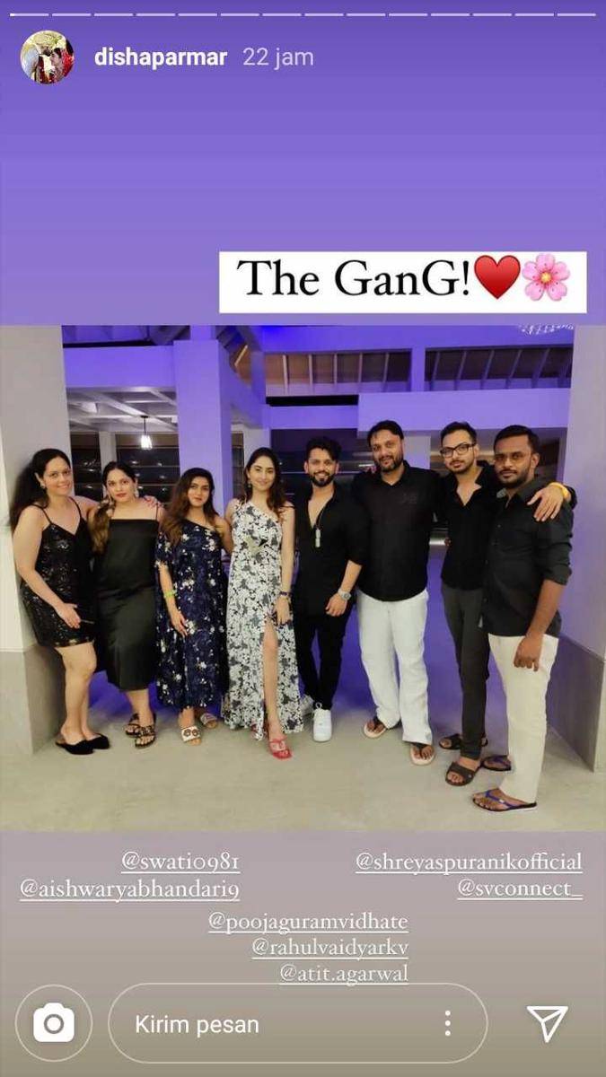 Disha Parmar dan sahabat (instagram.com/dishaparmar)