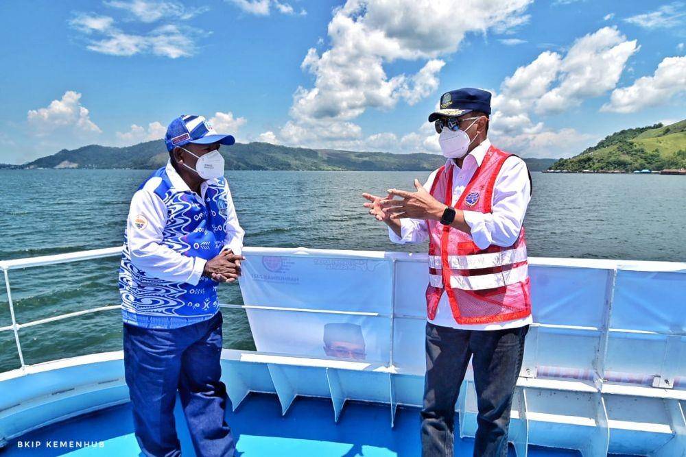 Menteri Perhubungan Budi Karya Sumadi meninjau sejumlah sarana dan prasarana infrastruktur transportasi di Jayapura dan Merauke (Sc: Biro Komunikasi dan Informasi Publik Kementerian Perhubungan)