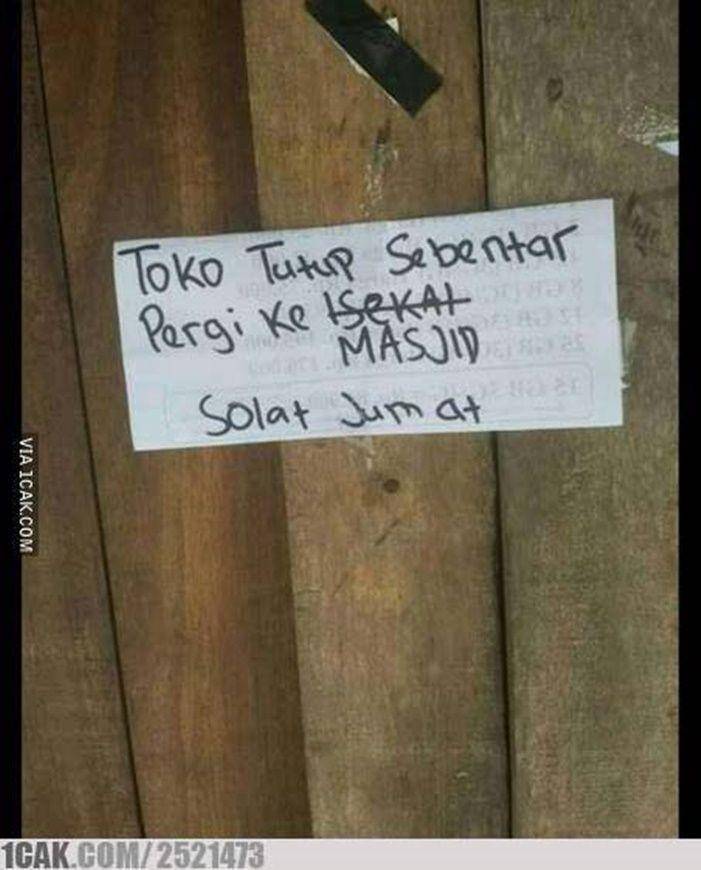 alasan kocak toko tutup (1cak.com)