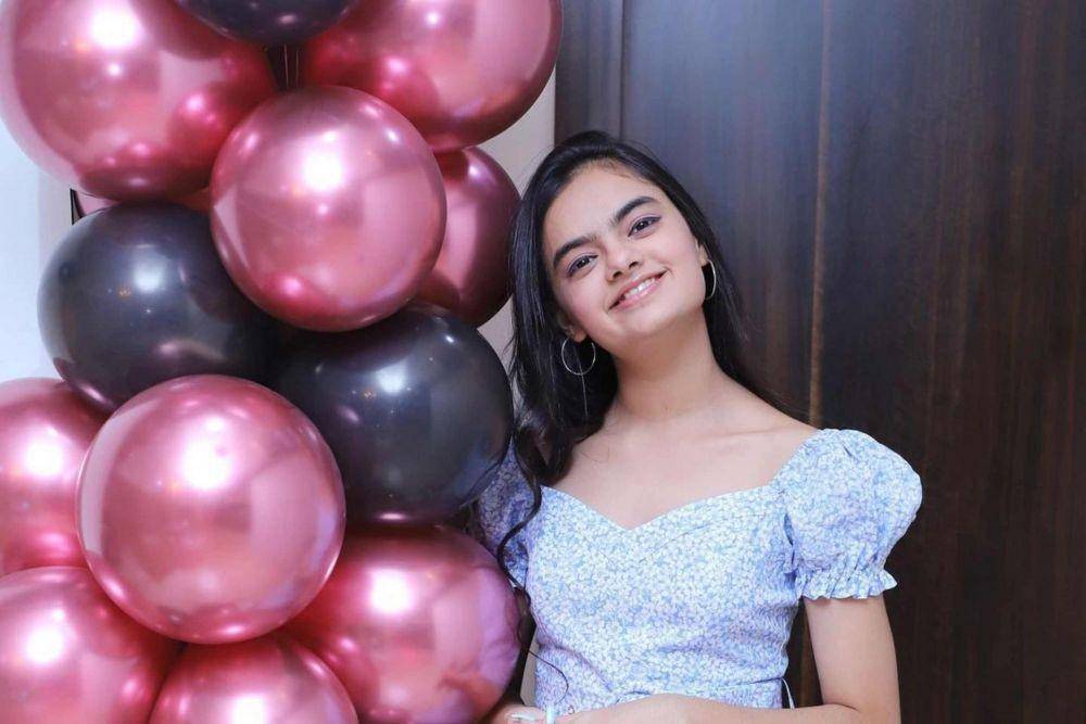 Ulang tahun ke-14 Ruhaanika Dhawan (Smileplease_25 via Instagram.com/ruhaanikad/)