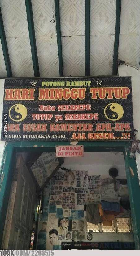 alasan kocak toko tutup (1cak.com)