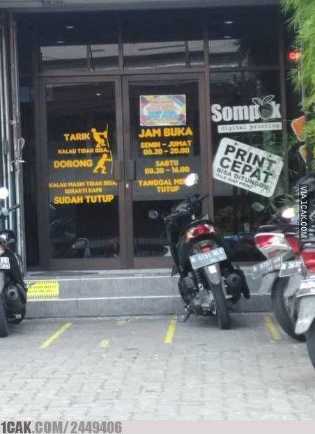 alasan kocak toko tutup (1cak.com)