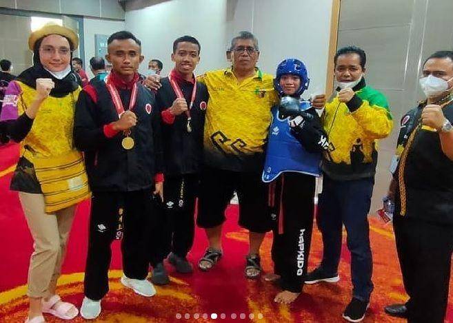 Kontingen Lampung juara umum cabang olahraga eksebisi hapkido di PON Papua 2021. (Instagram.com/ hapkido_lampung)