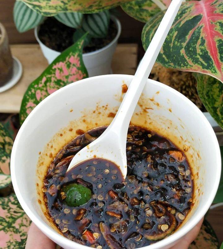 Ilustrasi sambal kecap (Instagram.com/dee2.fa04)