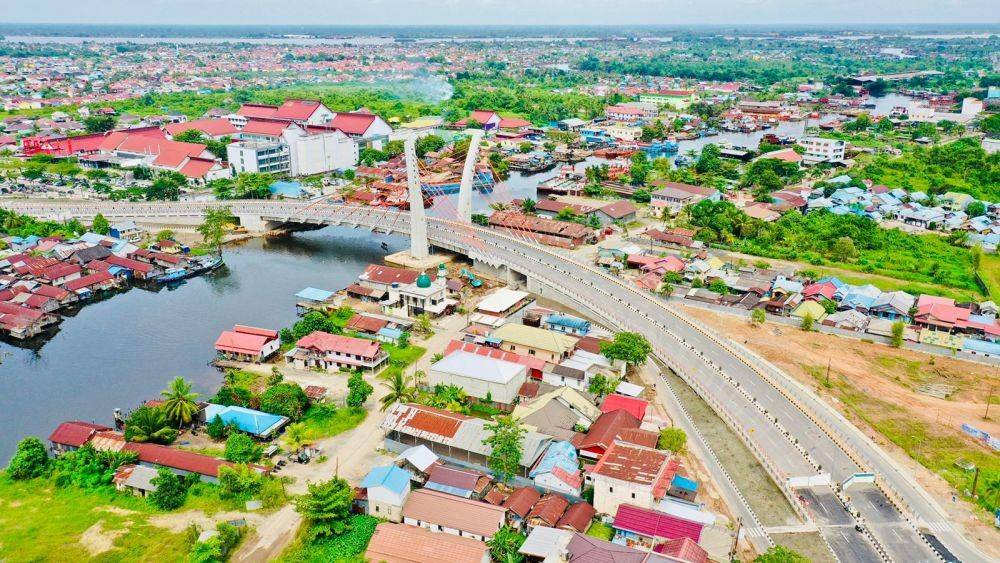 Jembatan Sei Alalak di Kalimantan Selatan (Dok.Kementerian PUPR)