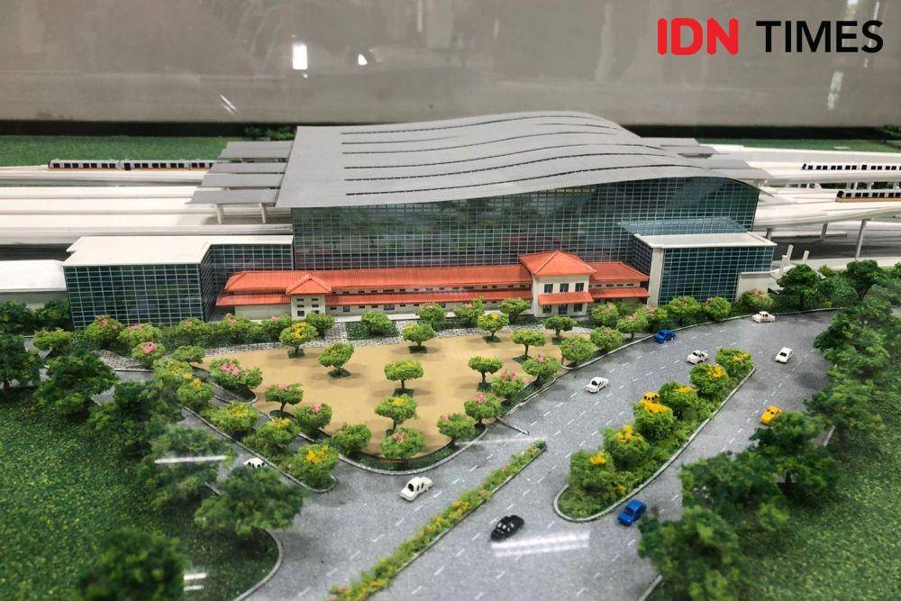 Rancangan miniatur Stasiun Manggarai (IDN Times/Vadhia Lidyana)
