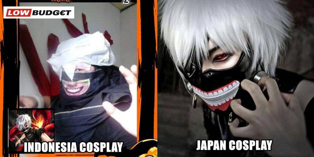 meme cosplay indonesia vs jepang (facebook.com/lnm2017)