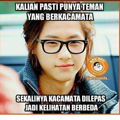 Meme orang pakai kacamata. (instagram.com/fresheye_official)
