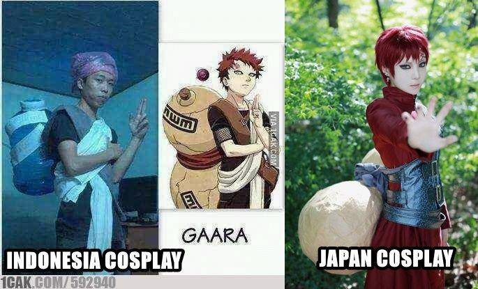 meme cosplay indonesia vs jepang (1cak.com)