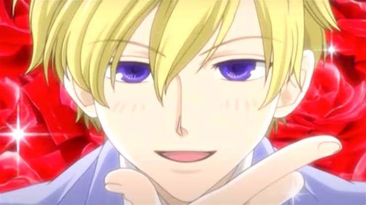 ilustrasi karakter Suoh Tamaki (dok. Bones/Ouran High School Host Club)