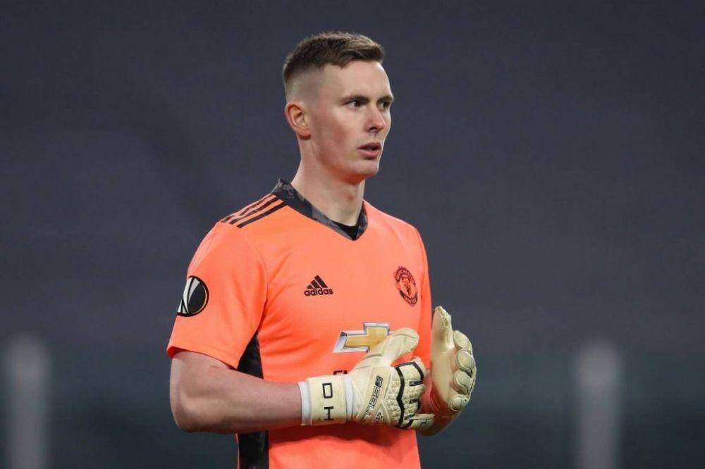 potret Dean Henderson bersama Manchester United (ligalive.net)