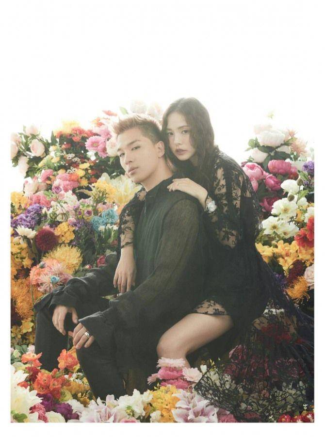 Taeyang dan Min Hyo Rin (dok. DAZED Korea)