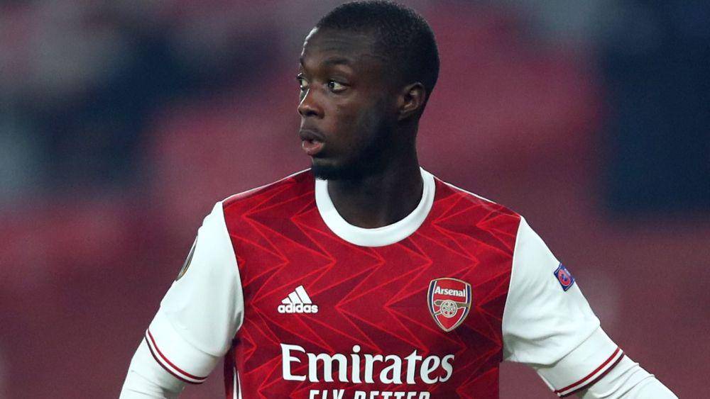 potret Nicolas Pépé bersama Arsenal (skysports.com)
