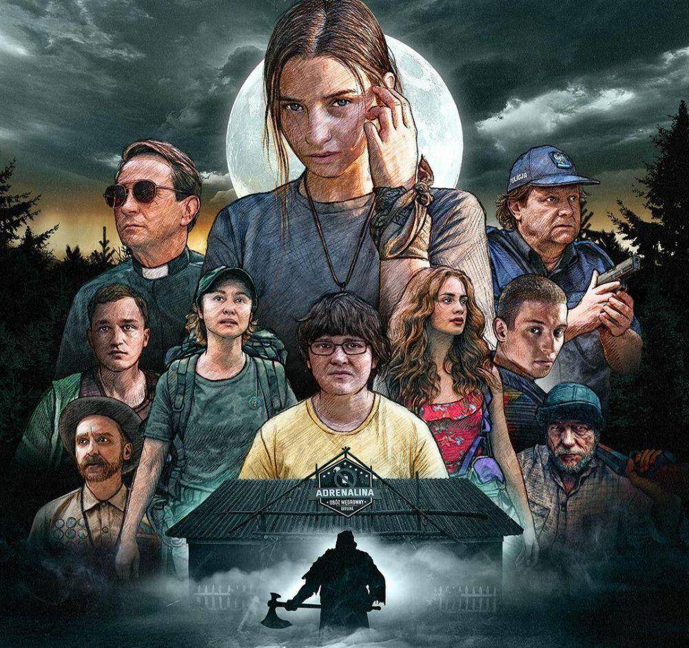 poster film Nobody Sleeps in the Woods Tonight (instagram.com/michal_lupa)