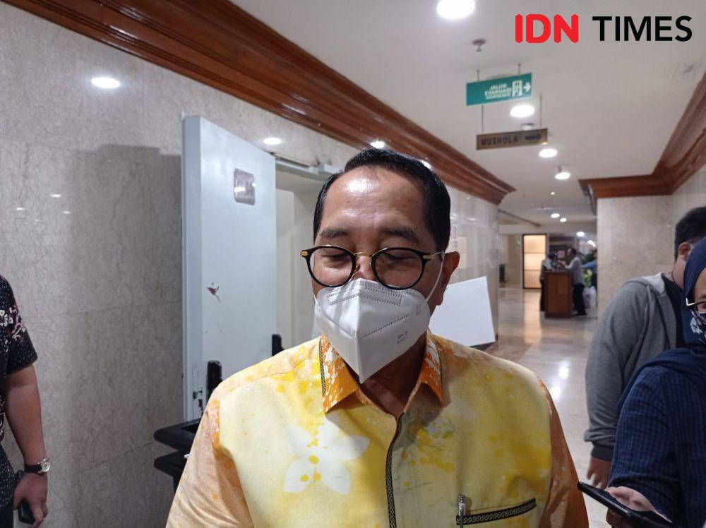 Wakil Ketua Badan Legislasi Dewan Perwakilan Rakyat Firman Soebagyo. (IDN Times/Sachril Agustin)