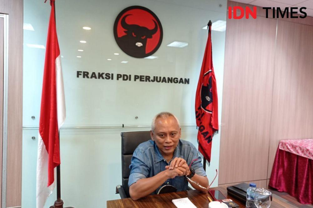 Anggota Komisi II DPR, Arief Wibowo di Gedung DPR/MPR, Selasa (28/9/2021). (IDN Times/Sachril Agustin)
