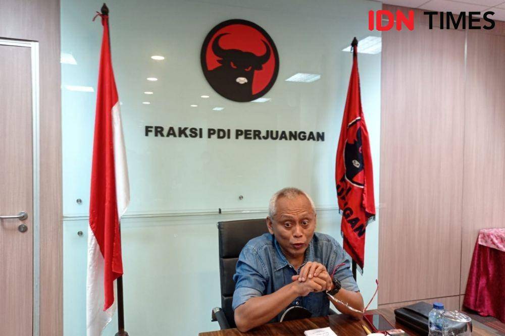 Anggota Komisi II DPR, Arief Wibowo di Gedung DPR/MPR, Selasa (28/9/2021). (IDN Times/Sachril Agustin)