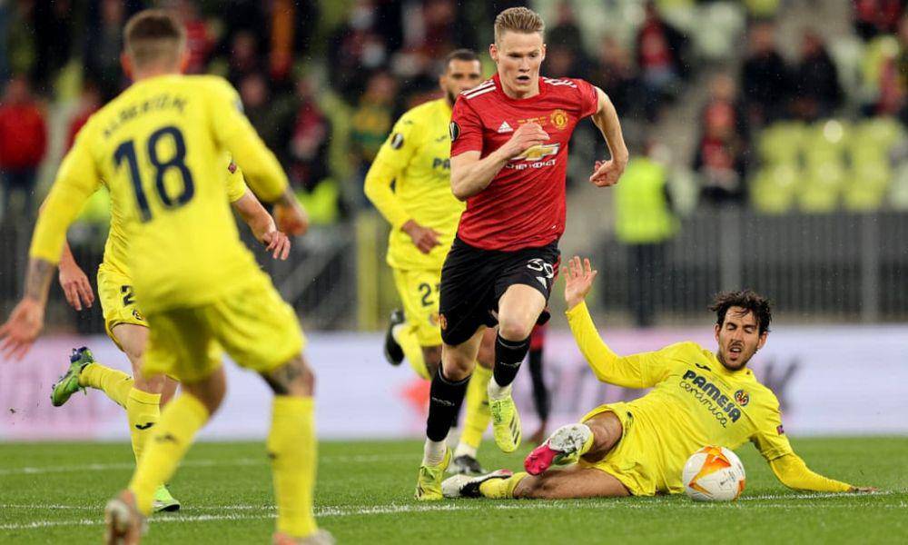 potret laga Villarreal vs Manchester United (theguardian.com)