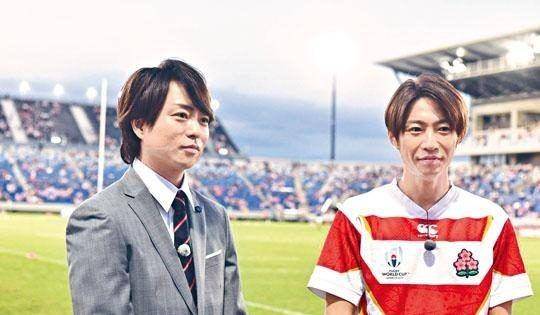 Persahabatan Sho dan Aiba ARASHI (dok. NHK x NTV via Aramajapan.com)