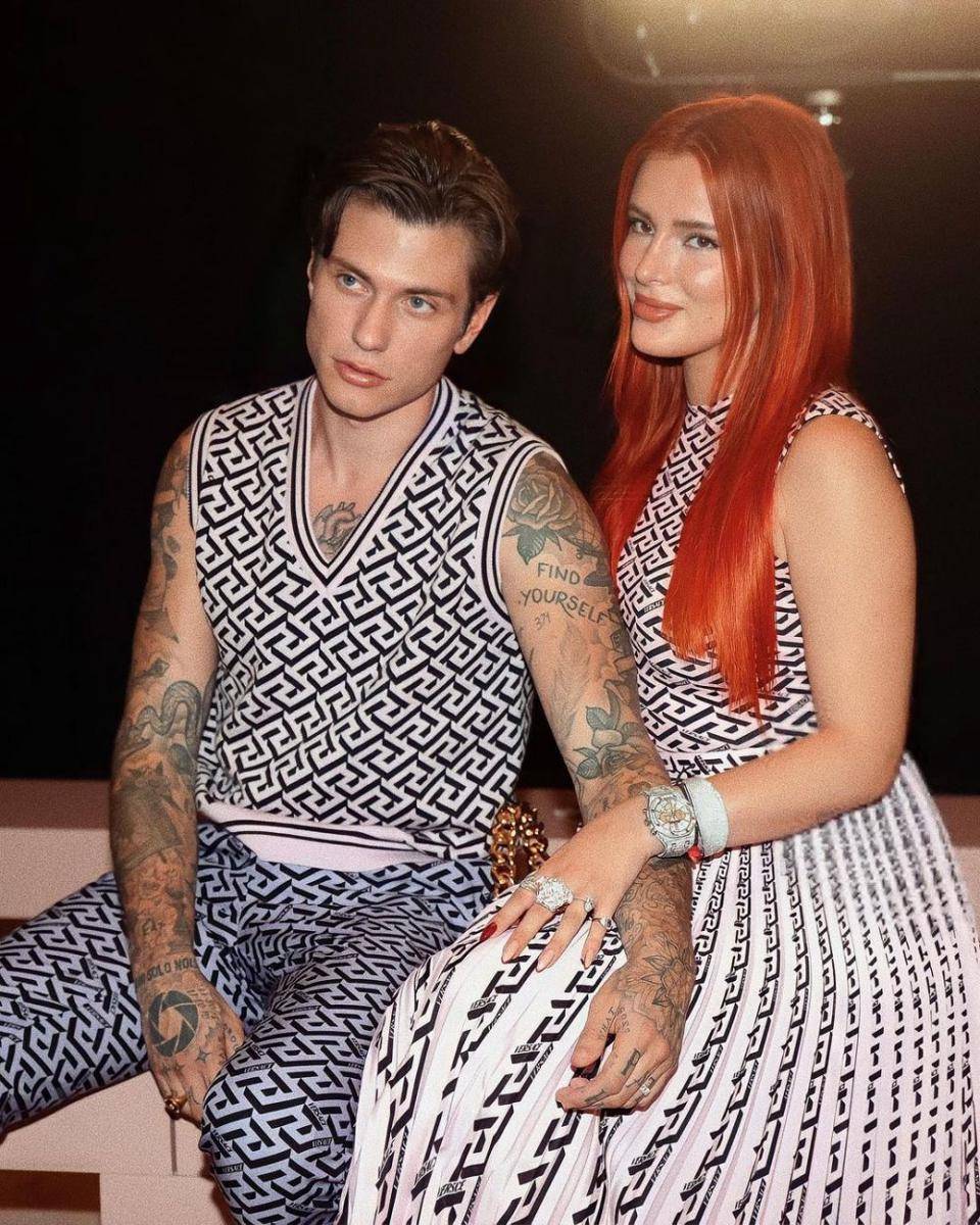 Style seleb pria yang hadir di Milan Fashion Week 2021 (Instagram.com/b3nm)