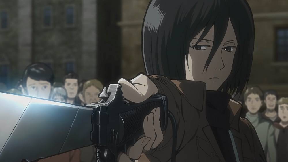 potret karakter Mikasa Ackerman (dok. Netflix/Attack on Titan)