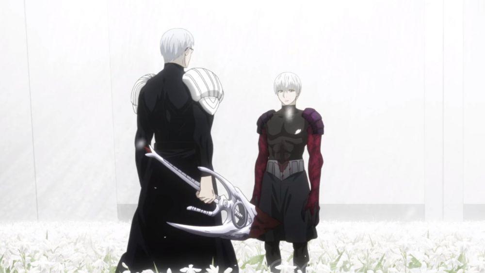 Arima Kishou vs Haise Sasaki (dok. Netflix/Tokyo Ghoul: Re)