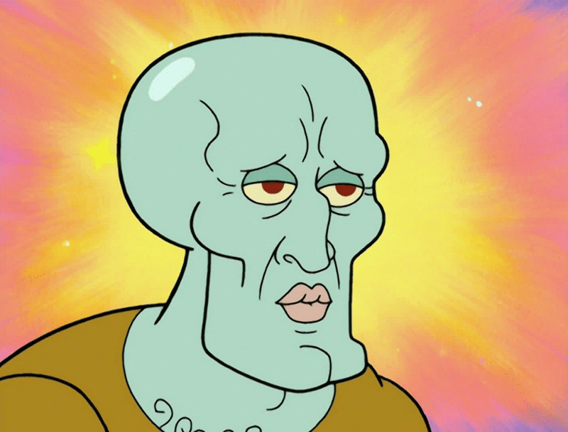 Squidward tampan. Dok. Nick