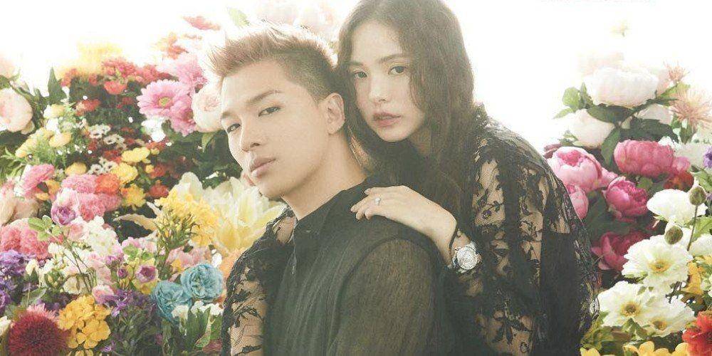 Taeyang BIGBANG dan Min Hyo Rin (channel-korea.com)