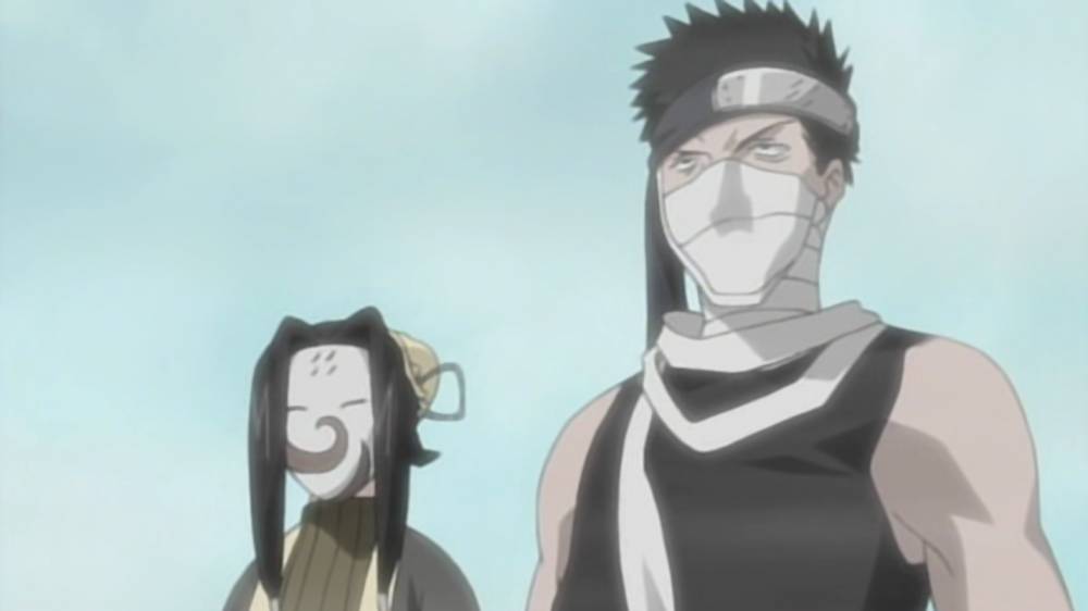 potret karakter Zabuza Momochi dan Haku (dok. Netflix/Naruto)