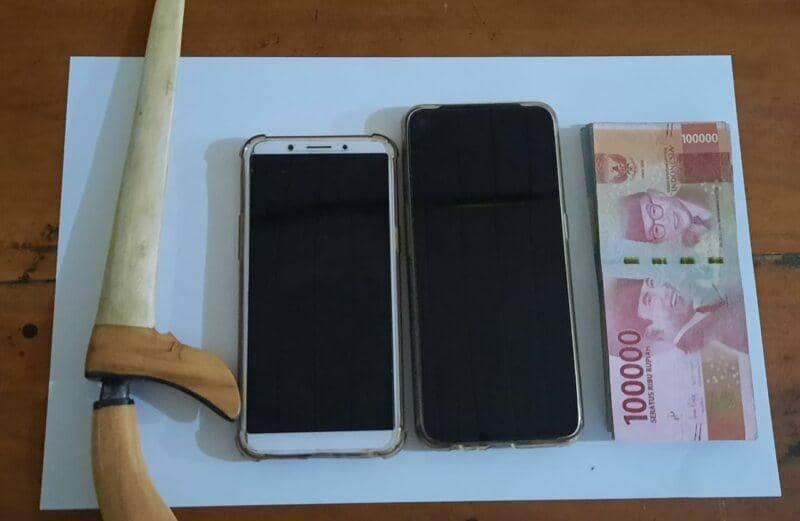 Polsek Padang Ratu menangkap DS (28) warga Kampung Negeri Jaya Kecamatan Selagai Lingga, Kabupaten Lampung Tengah. (IDN Times/Istimewa).