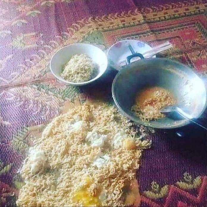 momen apes makan (Instagram.com/wkwkland_real)
