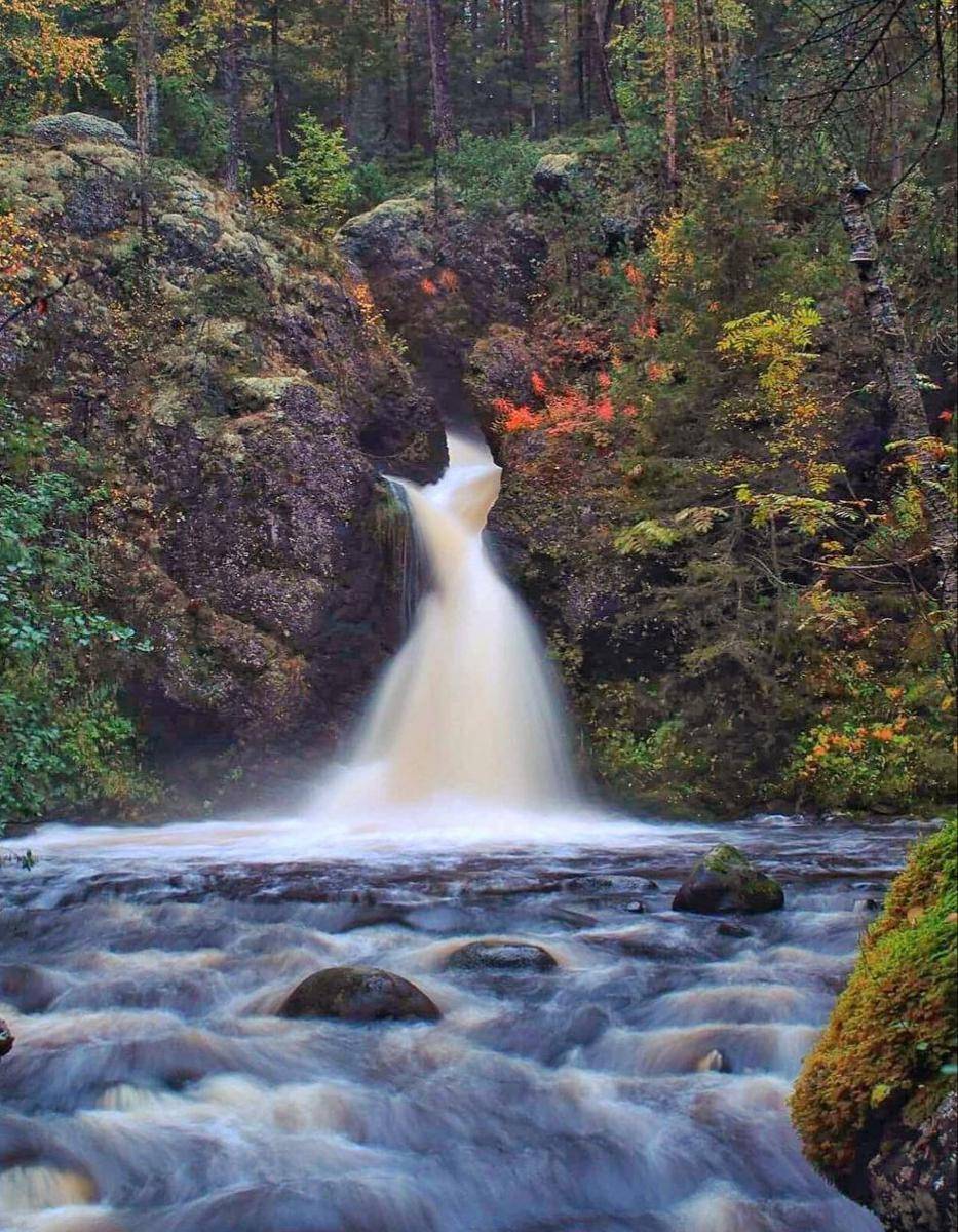 Putaankongas Waterfall (instagram.com/janipaivaniemi)