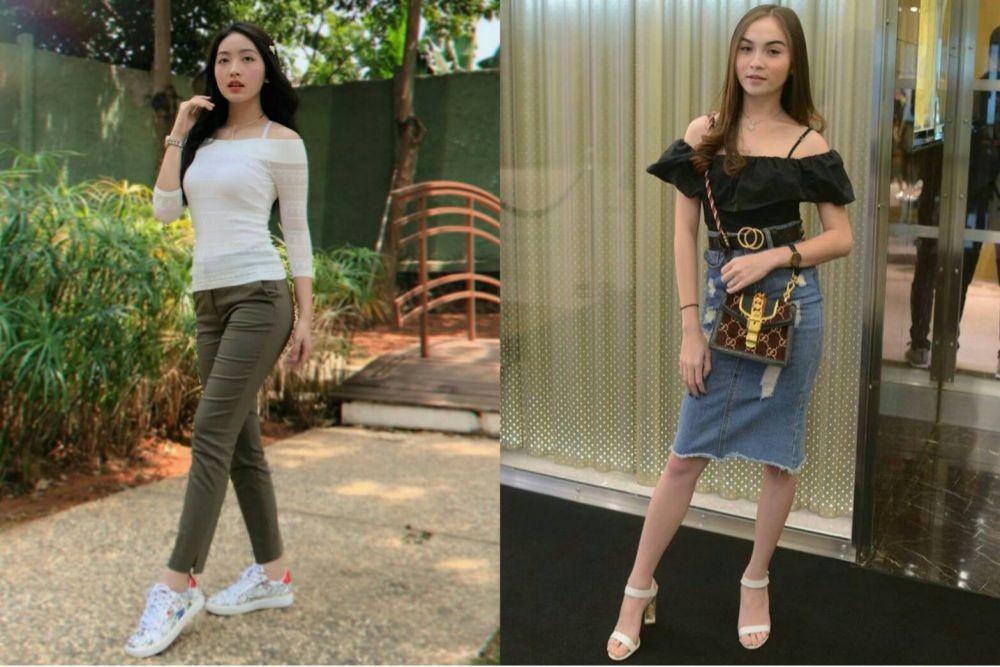9 Adu Gaya Natasha Wilona vs. Elina Joerg, Pemain Series Little Mom