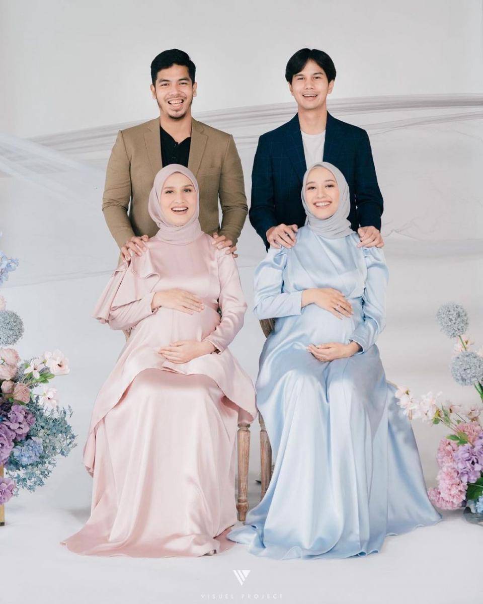 Dress Bumil untuk Maternity Shoot (instagram.com/megaiskanti)