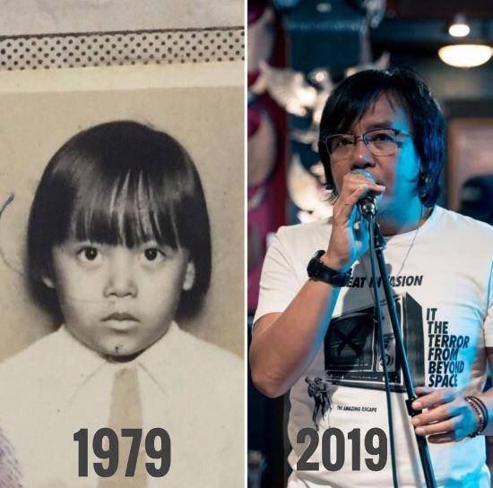 pas foto artis zaman SD (Instagram.com/ari_lasso)