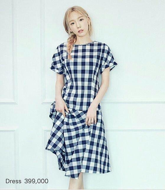 Dress ala Taeyeon SNSD (instagram.com/taeyeon_0989)