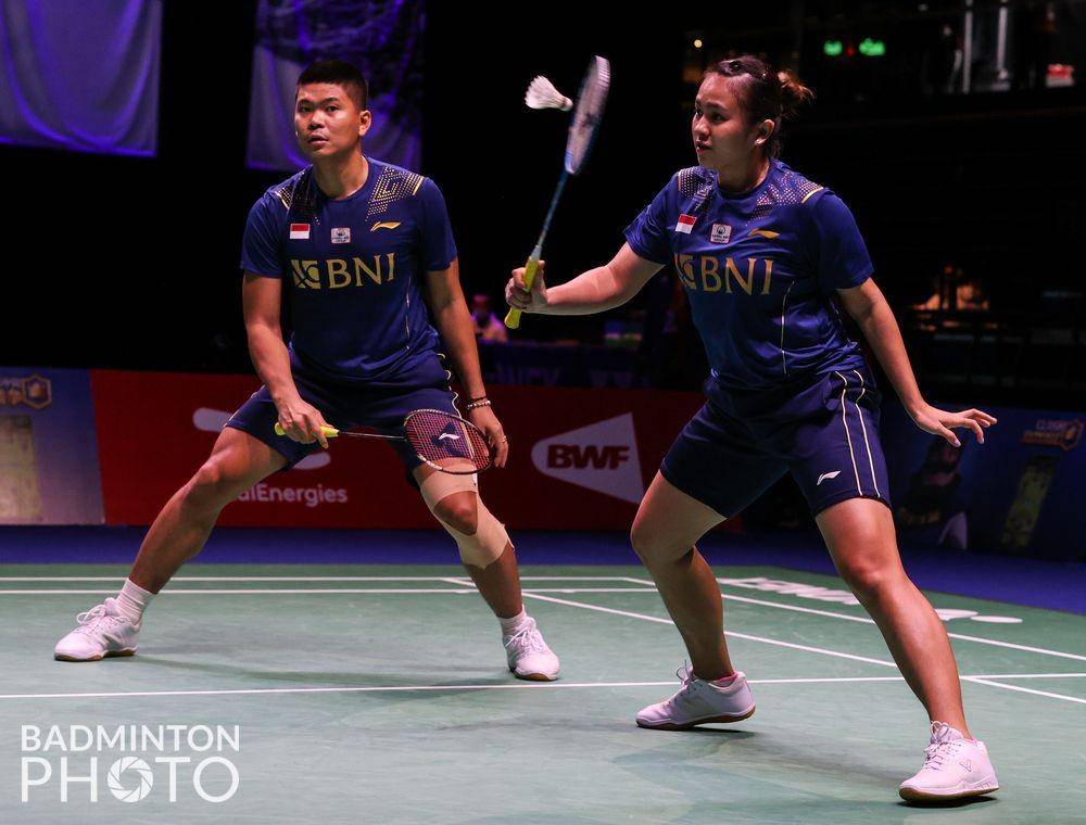 Praveen Jordan/Melati Daeva Oktaviantoi di Piala Sudirman 2021 (Dok. BadmintonPhoto)