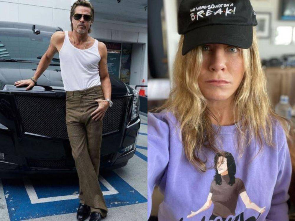 potret Brad Pitt dan Jennifer Aniston (instagram.com/bradpittofflcial|instagram.com/jenniferaniston)