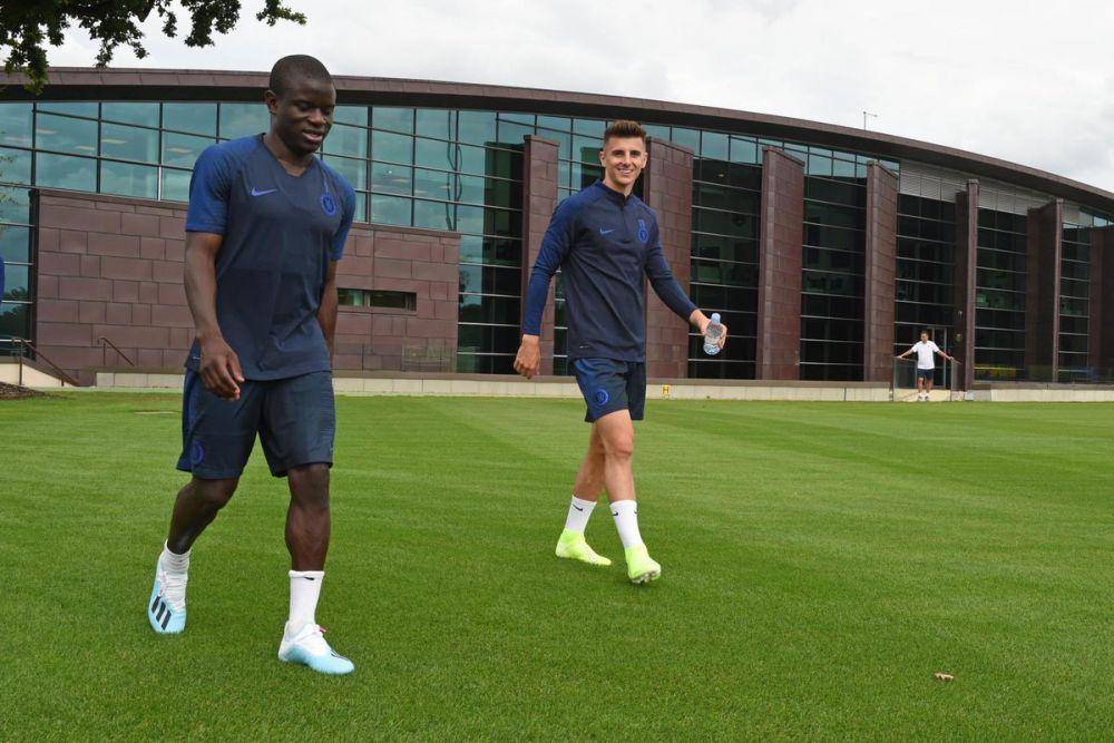 potret N'Golo Kane dan Mason Mount (twitter.com/masonmount_10)