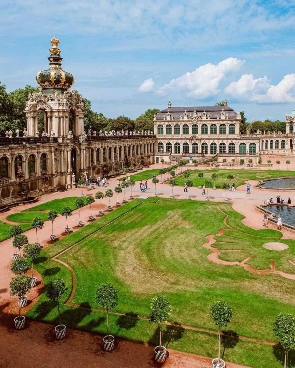 The Dresden Zwinger (instagram.com/bonjourbonvoyage)