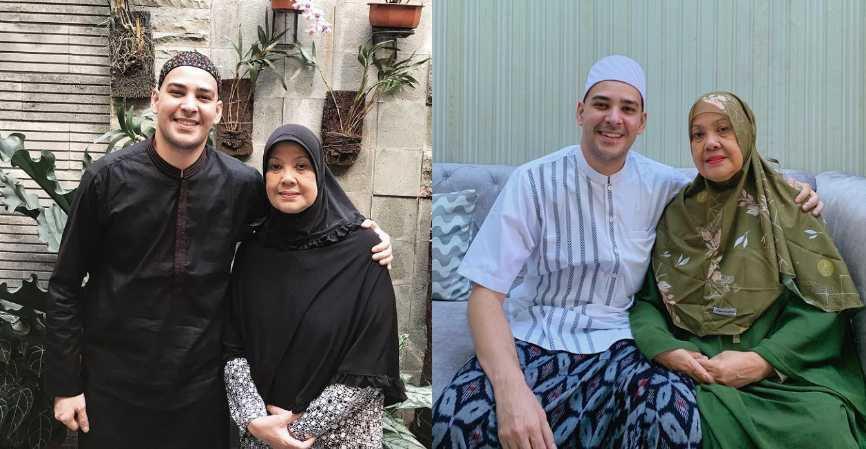 Anak Berbakti, Ini 8 Potret Kedekatan Riza Shahab dengan sang Ibu