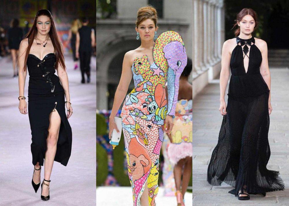 10 Potret Gigi Hadid di Runway, Karismanya Tak Tertandingi!