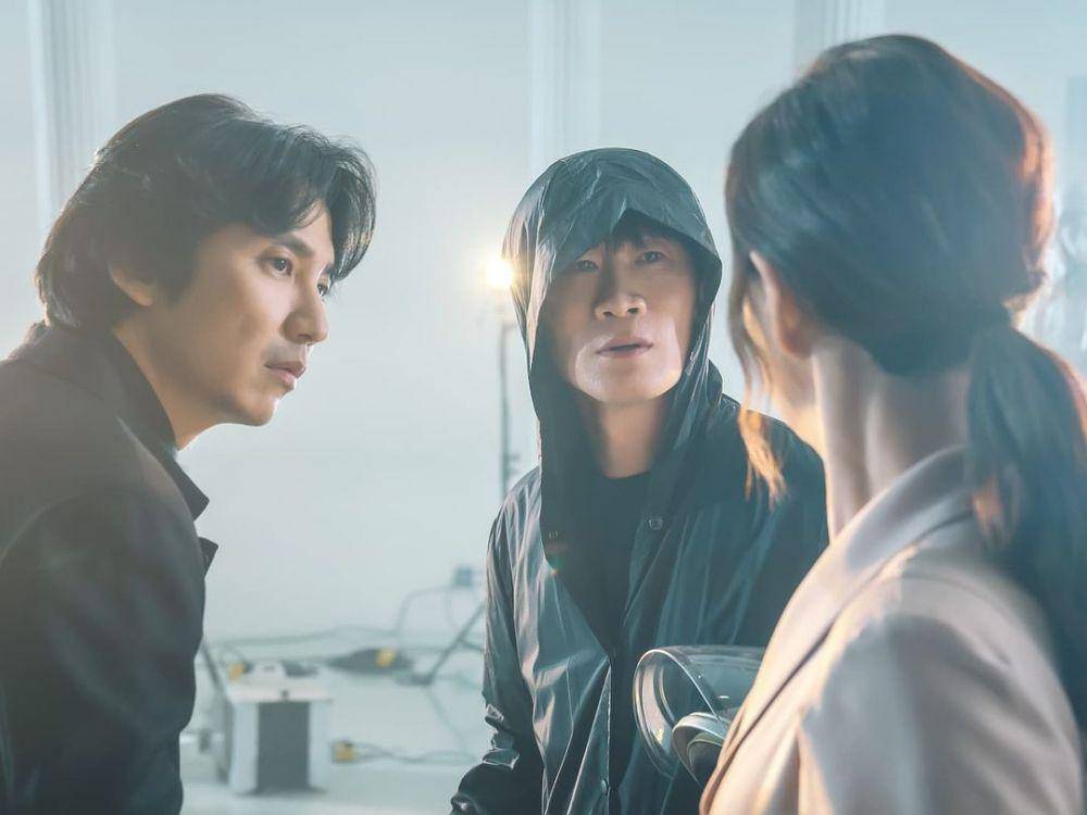 Kim Nam Gil, Jin Seon Kyu, dan Lee Honey di One the Woman (instagram.com/honey_lee32)