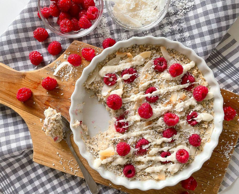 ilustrasi olahan oatmeal panggang (pixabay.com/Marlene Krohn)